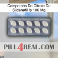 Comprimés De Citrate De Sildénafil Ip 100 Mg 08
